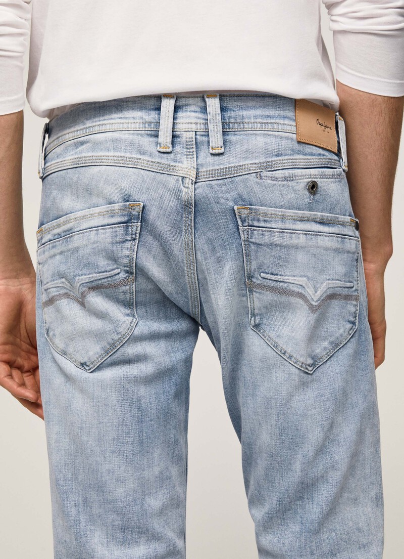 Spike Midrise Regular Fit Jeans | Pepe Jeans