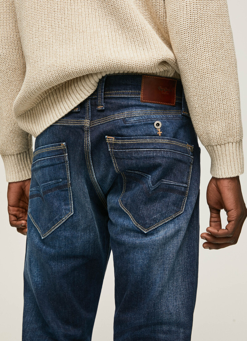Spike Midrise Regular Fit Jeans | Pepe Jeans