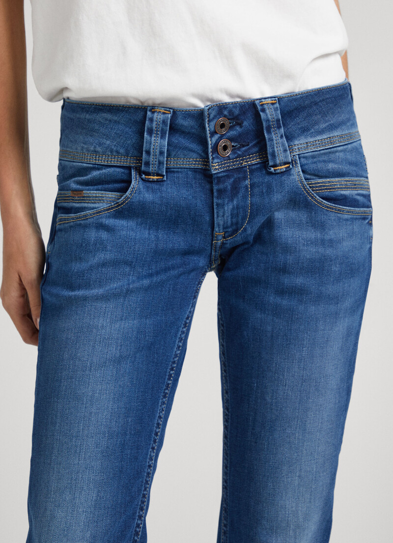 Venus Low Rise Regular Fit Jeans | Pepe Jeans