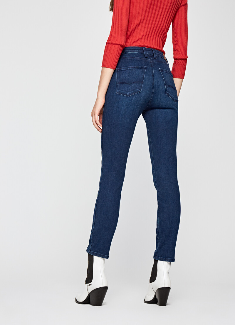 DION 7/8 SLIM FIT HIGH WAIST JEANS | PepeJeans