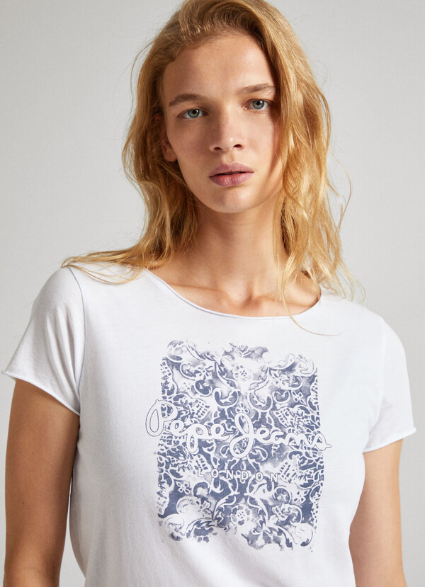 RELAXED FIT PRINT LOGO T-SHIRT