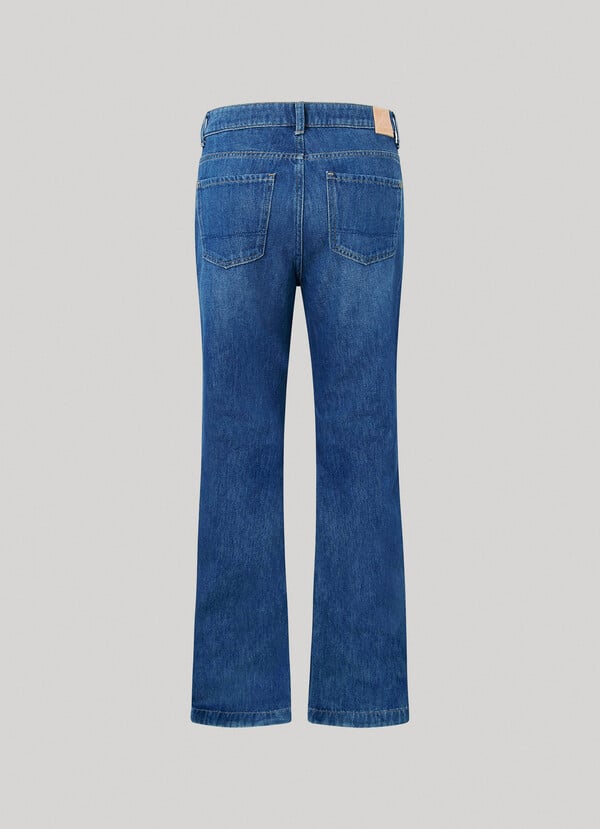 HIGH-RISE SLIM FIT JEANS