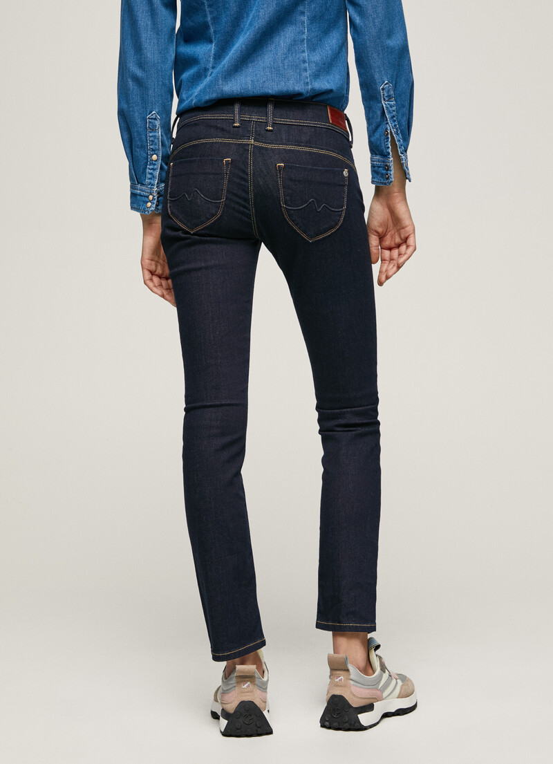 New Brooke Regular Mid-Rise Jeans | Pepe Jeans