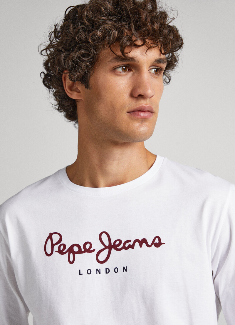 Camisola De Algodão Logo Estampado | Pepe Jeans