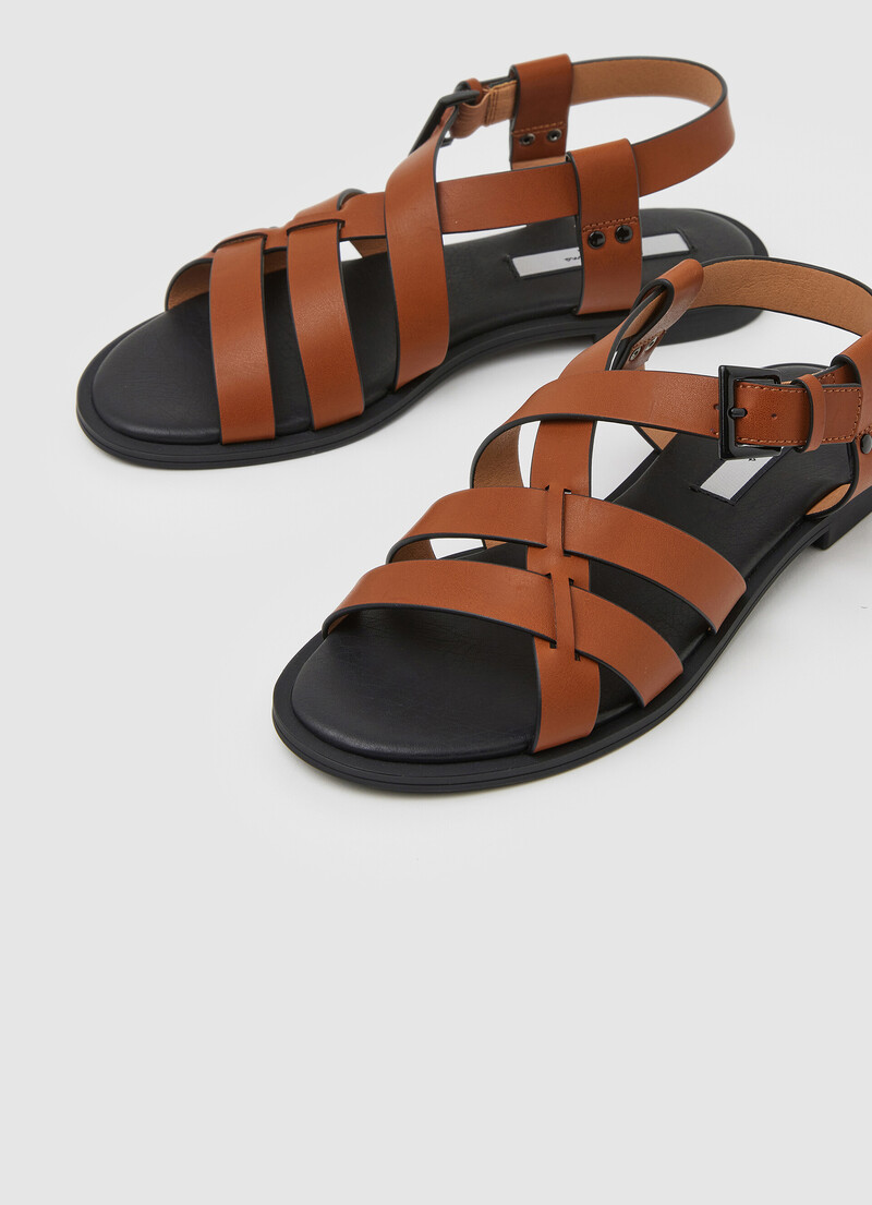 Hayes Rome Flat Sandals | Pepe Jeans
