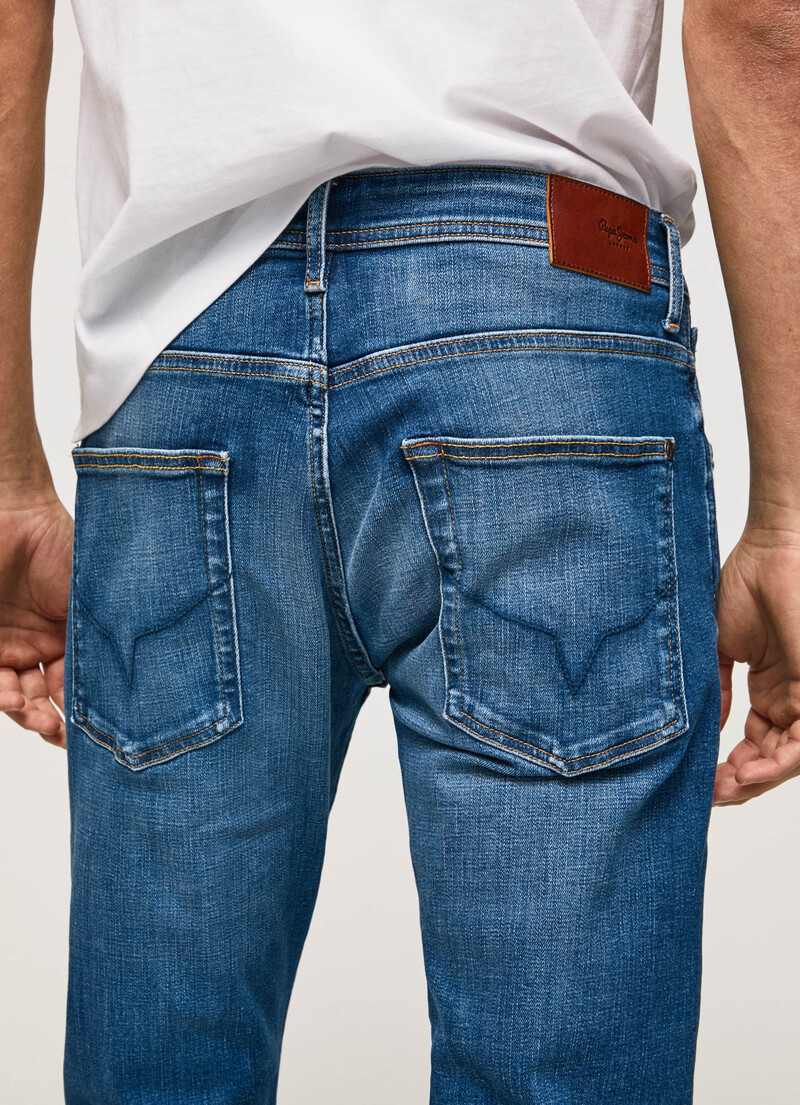 Cash Midrise Regular Fit Jeans | Pepe Jeans