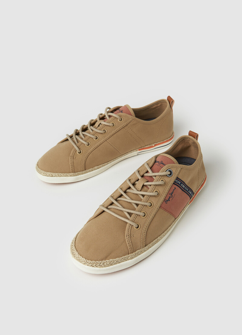 Blucher Canvas Sneakers | Pepe Jeans
