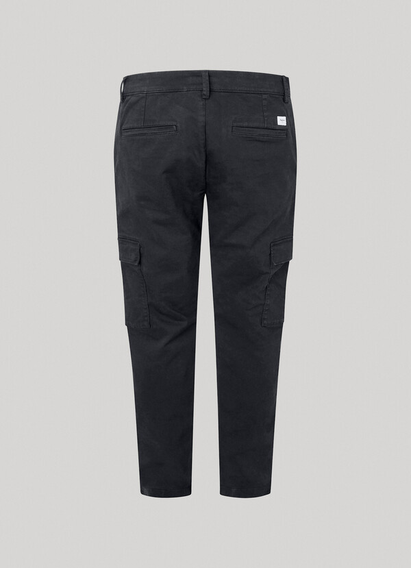 SLIM FIT CARGO TROUSERS