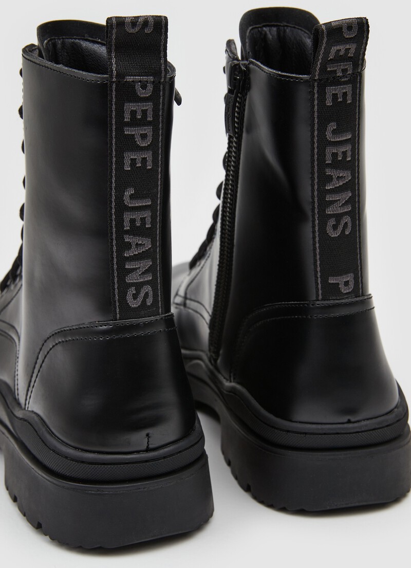 High Leg Utility Boots | Pepe Jeans