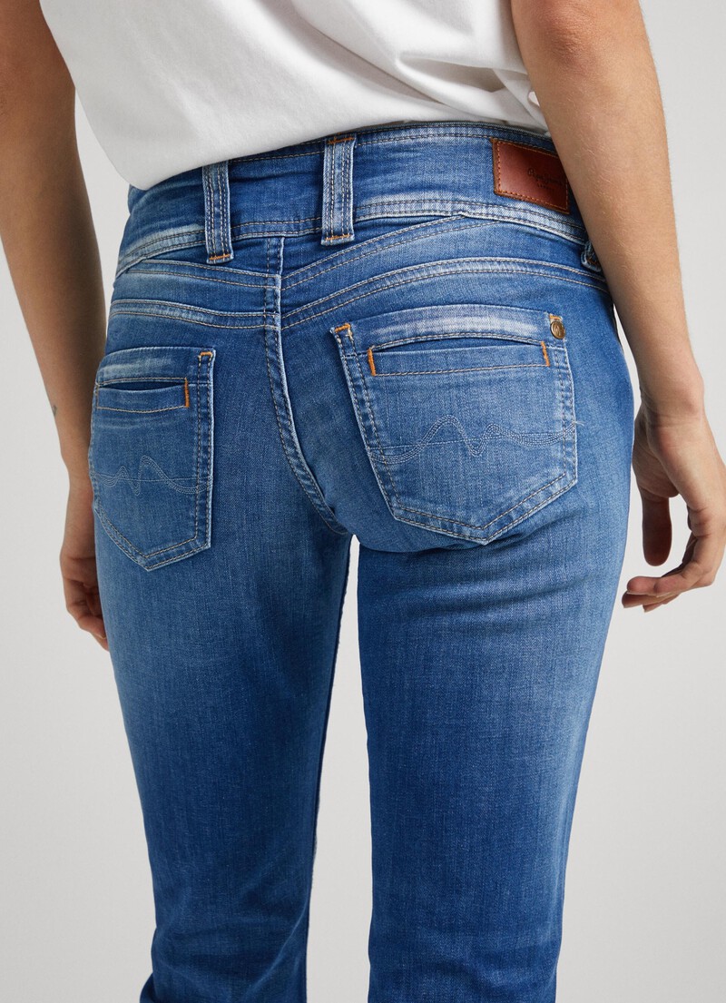 Gen Regular Fit Mid-Rise Jeans | Pepe Jeans