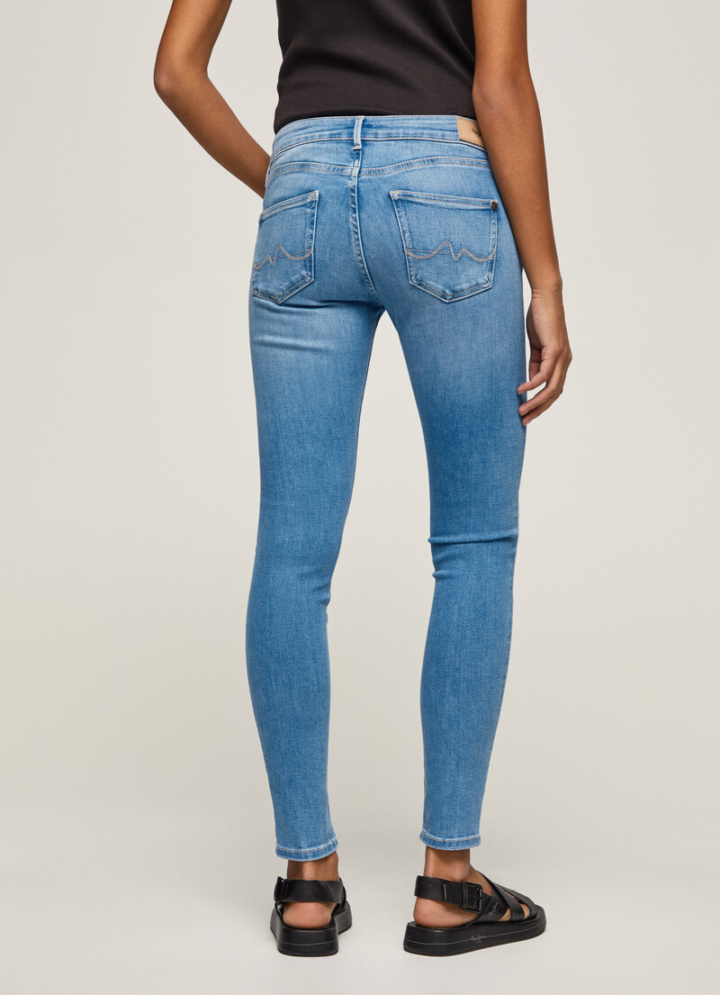 Pixie Jeans Skinny Fit Mid Waist | Pepe Jeans
