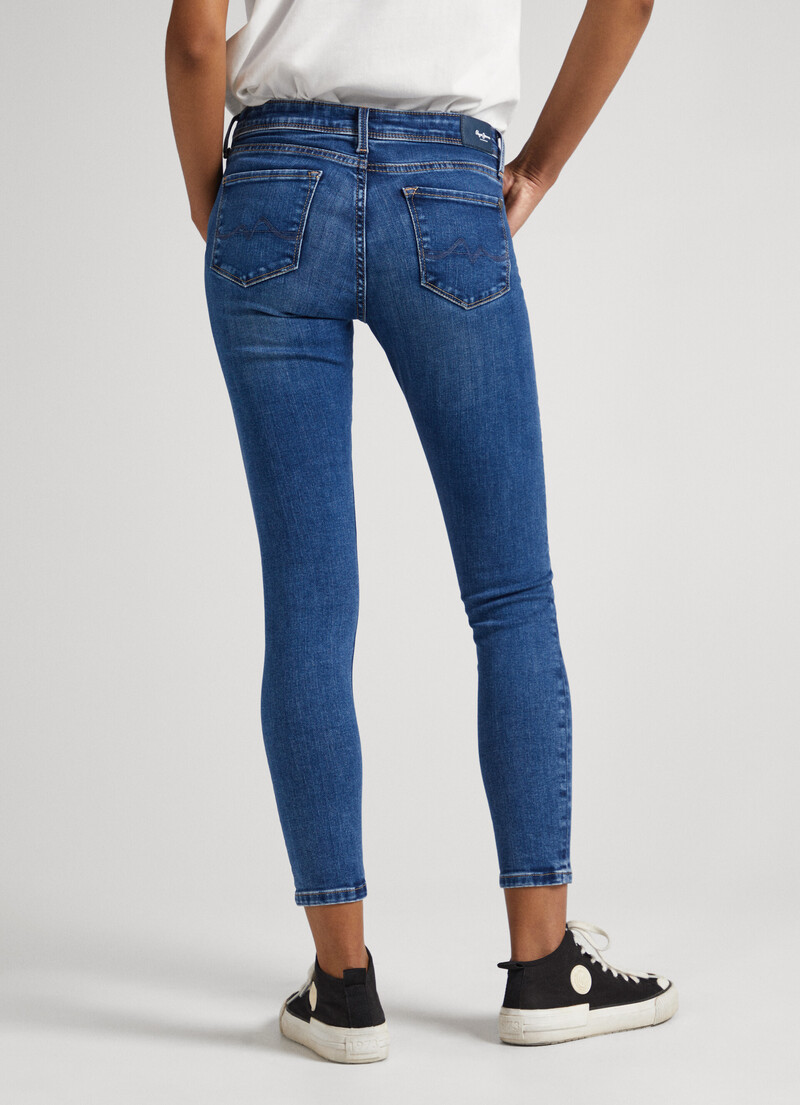 Lola Jeans Skinny Fit Mid Waist | Pepe Jeans