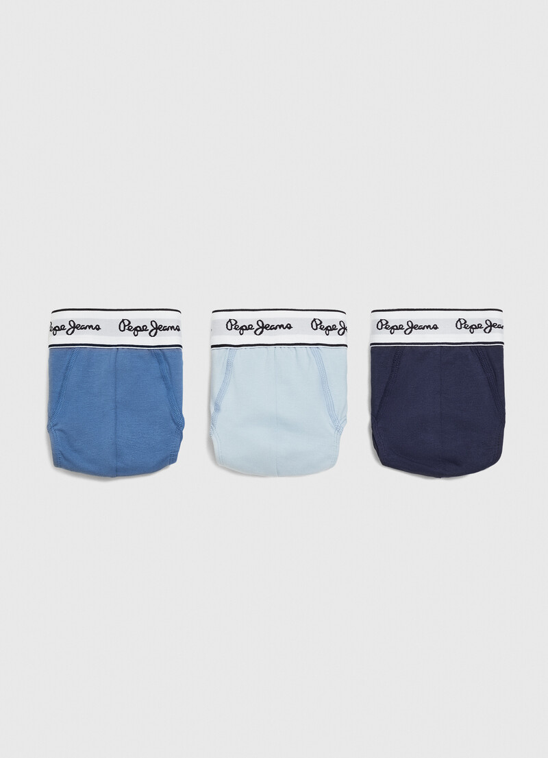 3pack Slips Solid Bf | Pepe Jeans