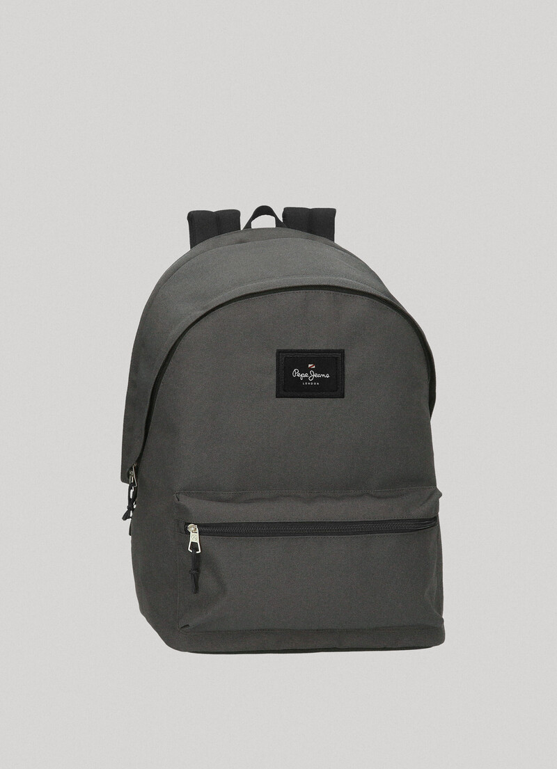 Solid Colour School Backpack | Pepe Jeans