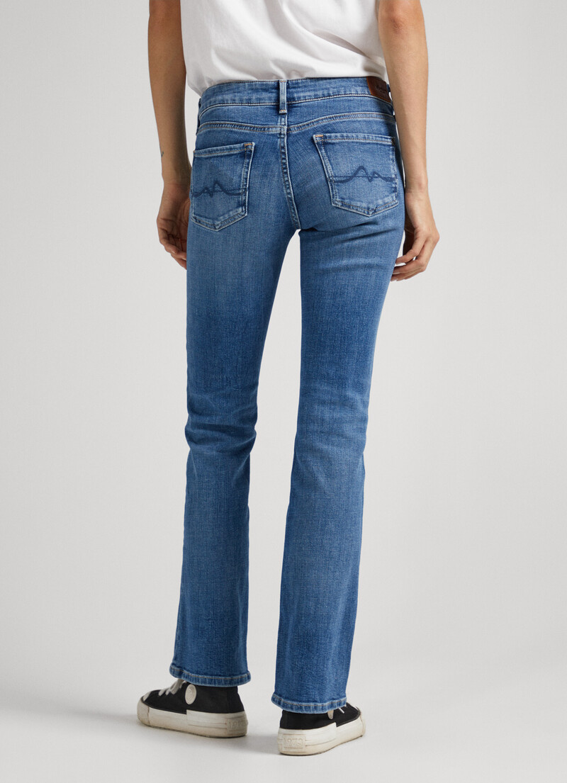 Piccadilly Slim Fit Mid-Rise Jeans | Pepe Jeans