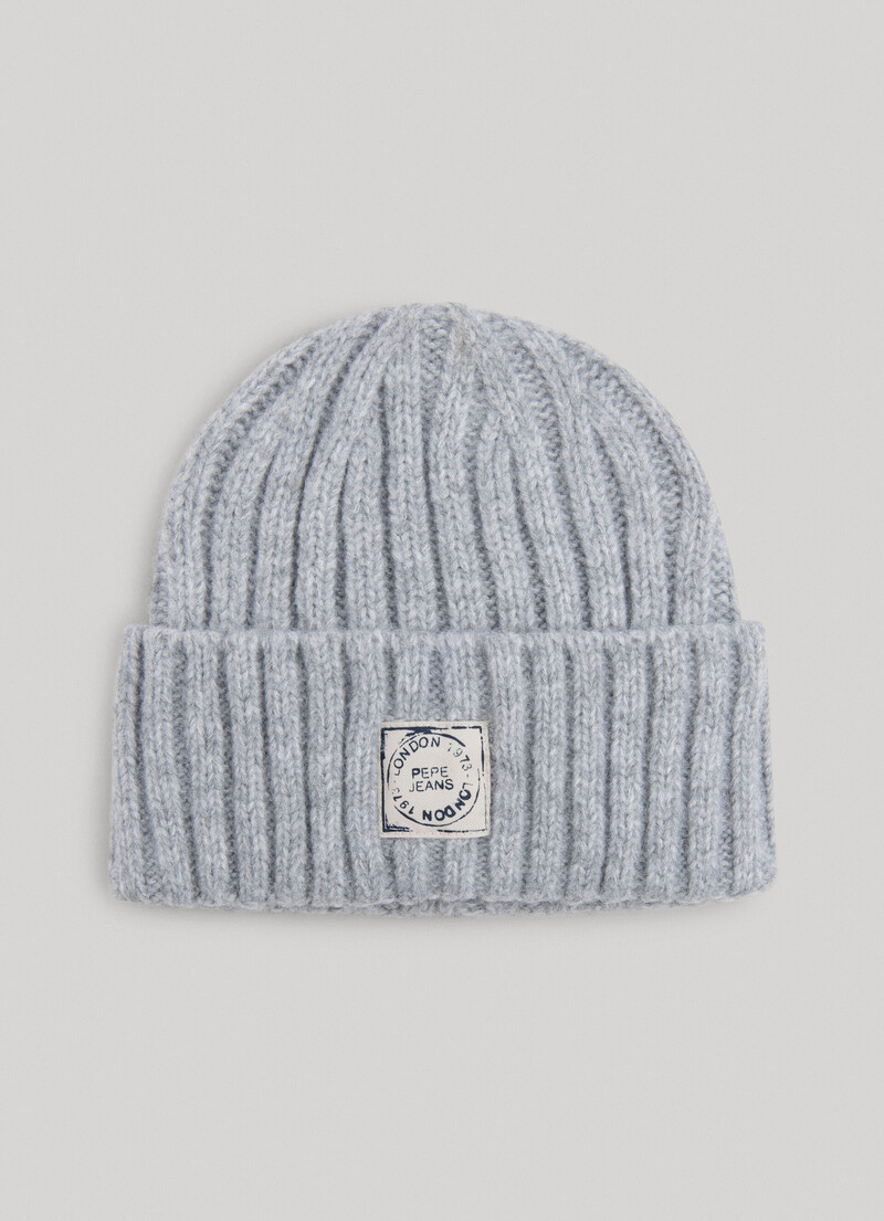 Ribbed Knit Beanie | Pepe Jeans