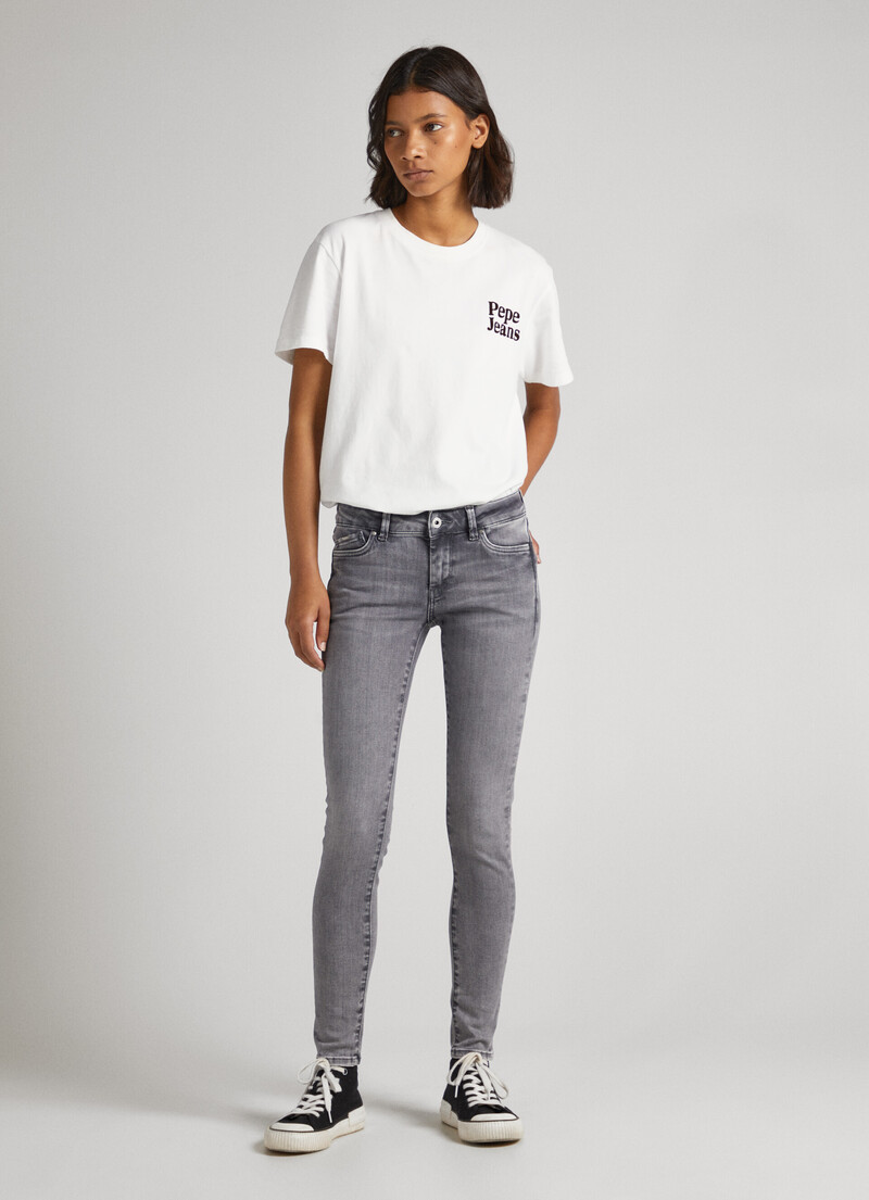 Pixie Skinny Fit Mid-Rise Jeans | Pepe Jeans