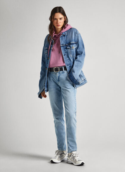 MID-RISE RELAXED FIT JEANS - CAREY