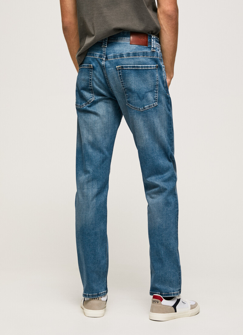 Kingston Midrise Relaxed Fit Jeans | Pepe Jeans