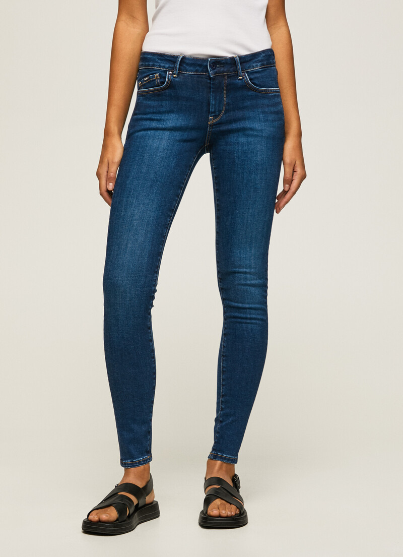 Jean Skinny Taille Moyenne Pixie | Pepe Jeans