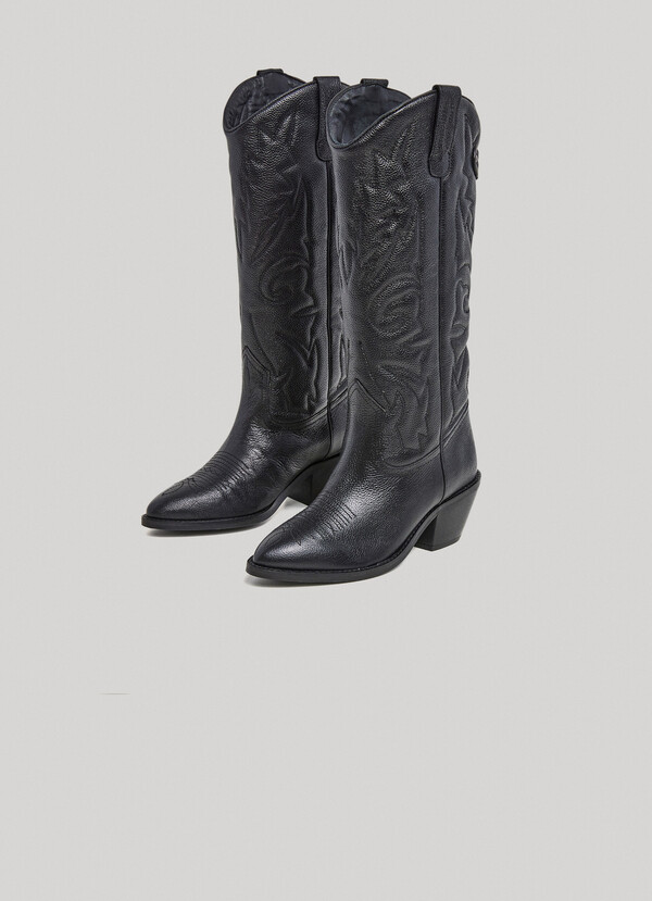 COWBOY LEATHER BOOTS