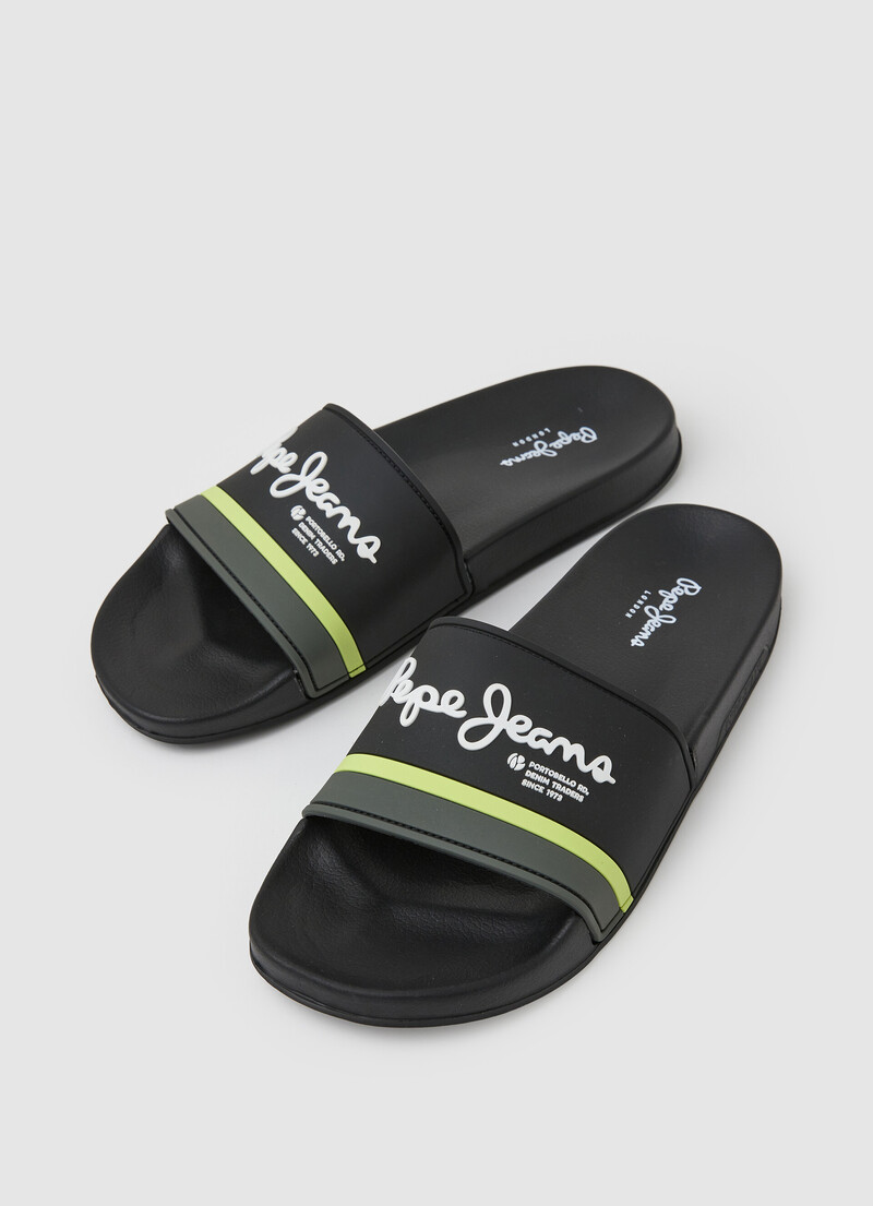 Slider Portobello Beach Flip Flops | Pepe Jeans