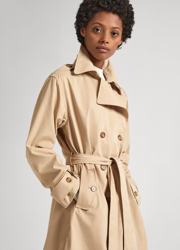 CLASSIC TRENCH COAT WITH BELT