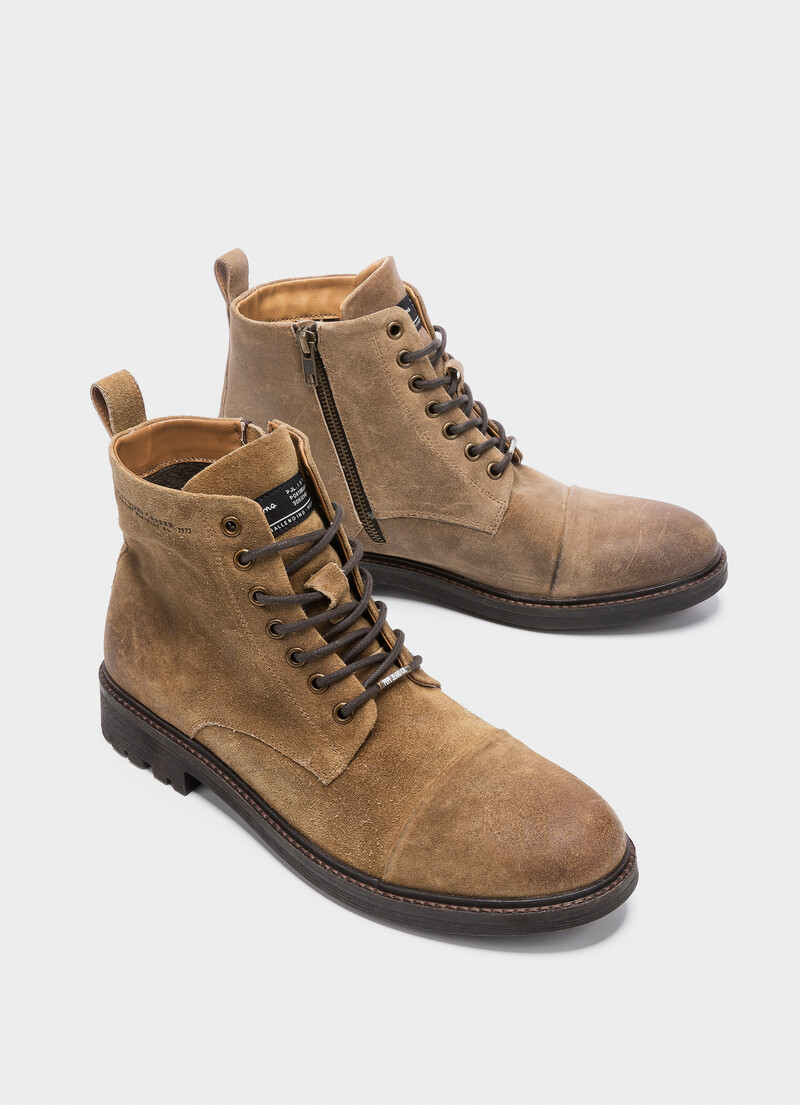 LEATHER ANKLE BOOTS PORTER BOOT SUEDE | MEN