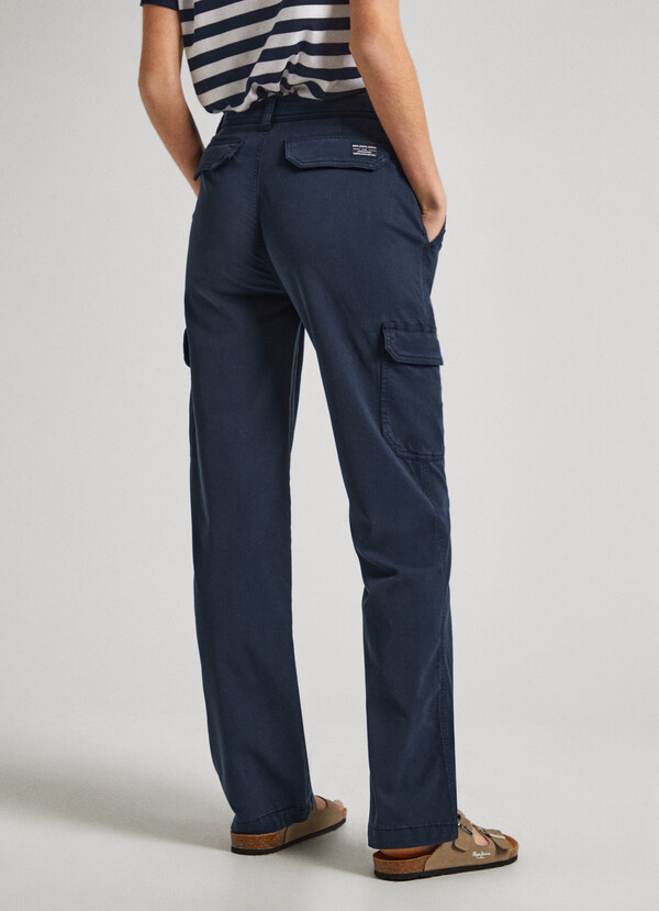 COTTON CARGO TROUSERS
