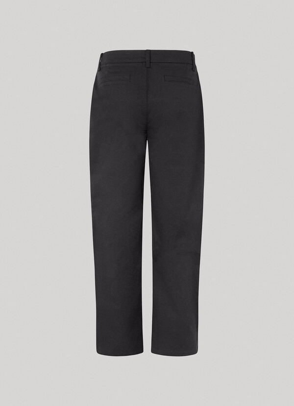 STRAIGHT FIT CHINO TROUSERS