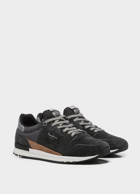 LEATHER SNEAKERS TINKER PRO RACER | PepeJeans