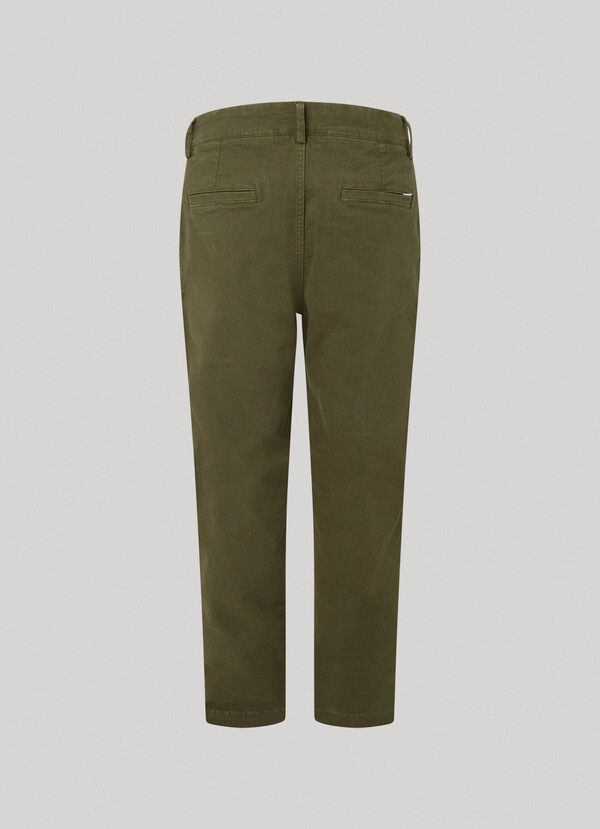 REGULAR FIT CHINO TROUSERS