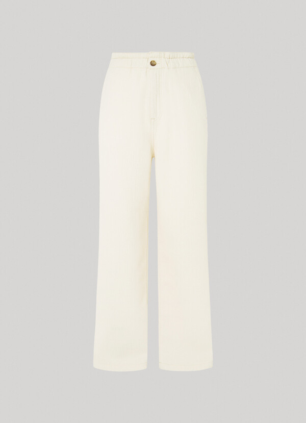 HIGH-RISE LOOSE FIT TROUSERS