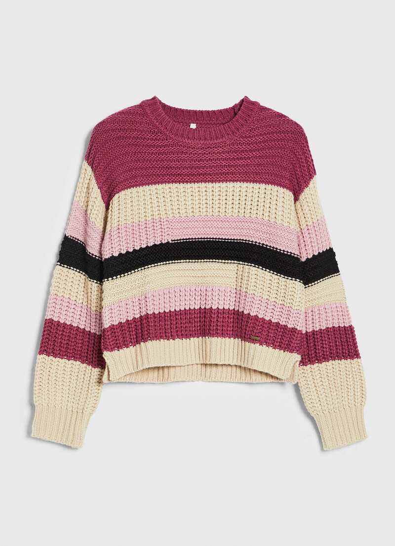 Striped Round Neck Jersey | Pepe Jeans