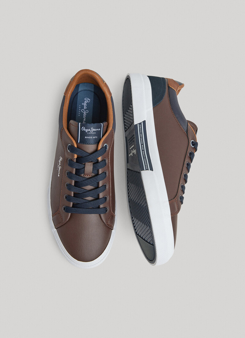 Kenton Court Combined Sneakers | Pepe Jeans