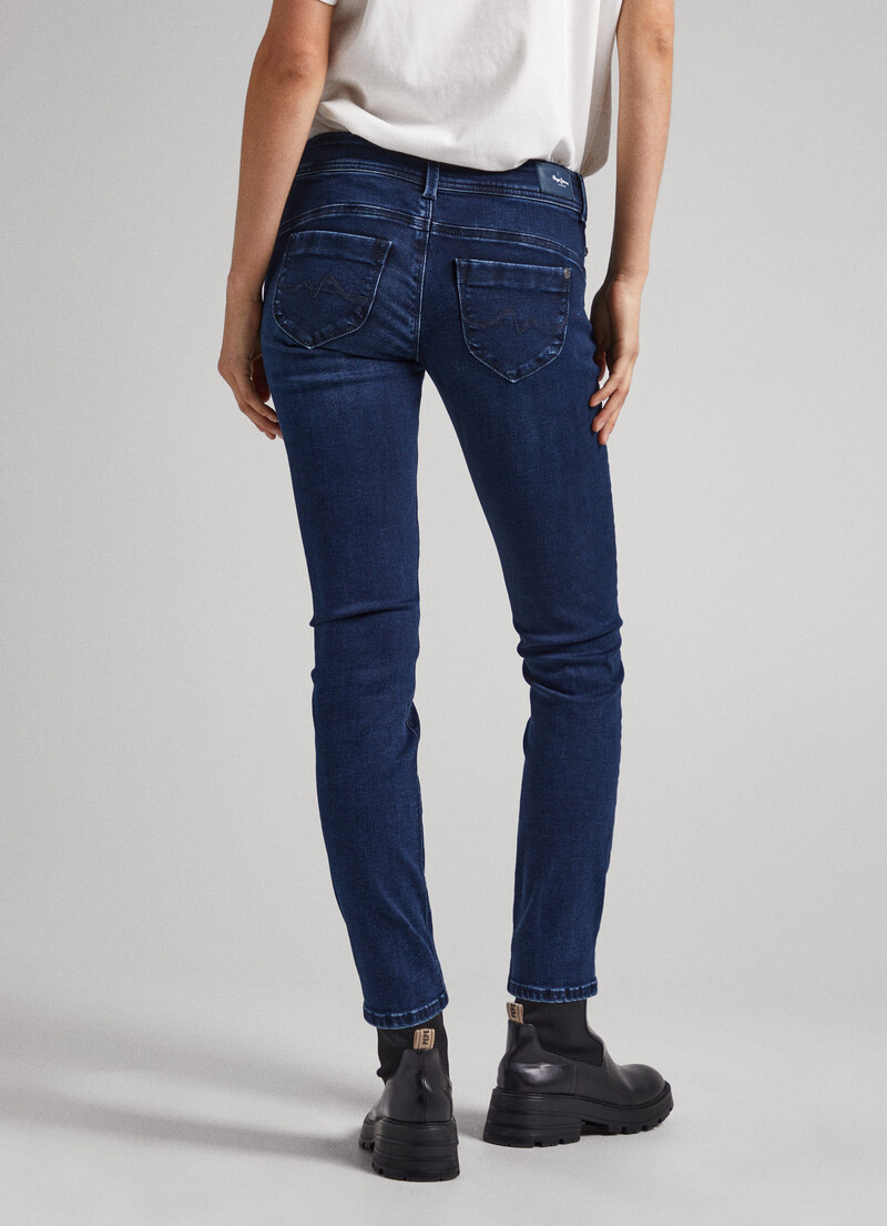 New Brooke Regular Fit Mid-Rise Jeans | Pepe Jeans