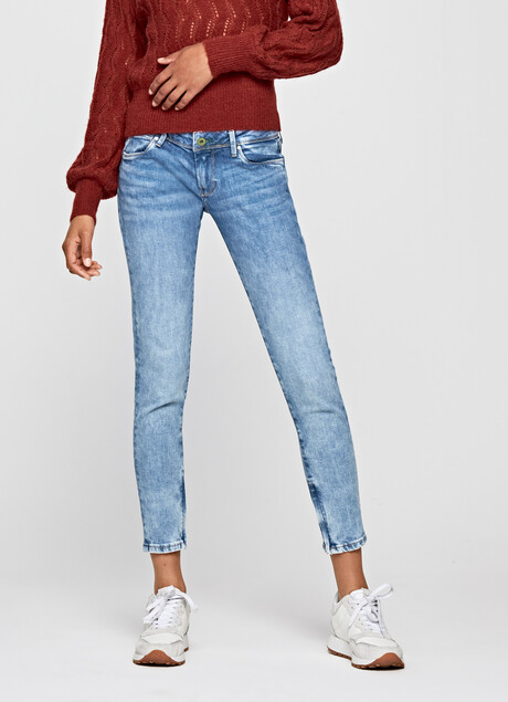 CHER SKINNY FIT LOW WAIST JEANS | DONNA