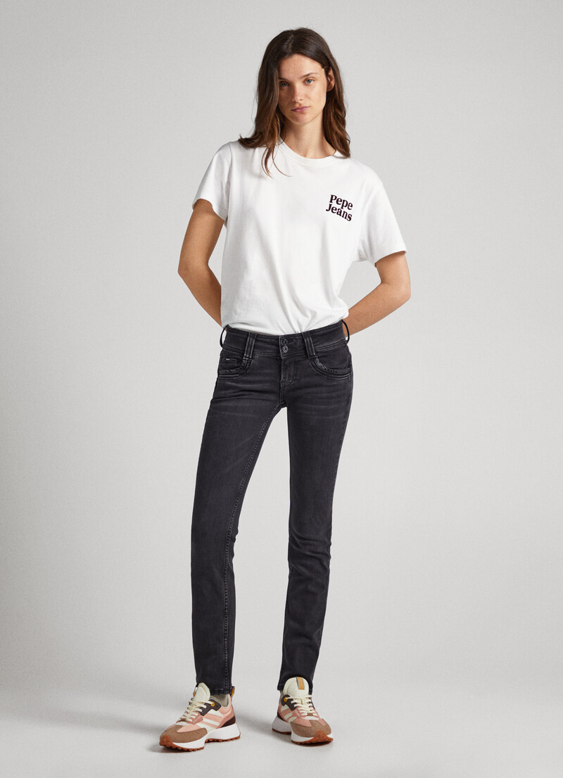 Jean Coupe Droite Taille Moyenne Gen | Pepe Jeans
