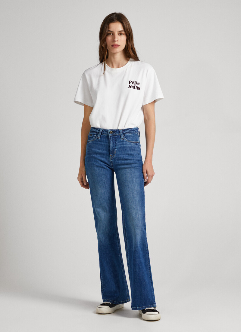 Jean Large Taille Haute Willa | Pepe Jeans