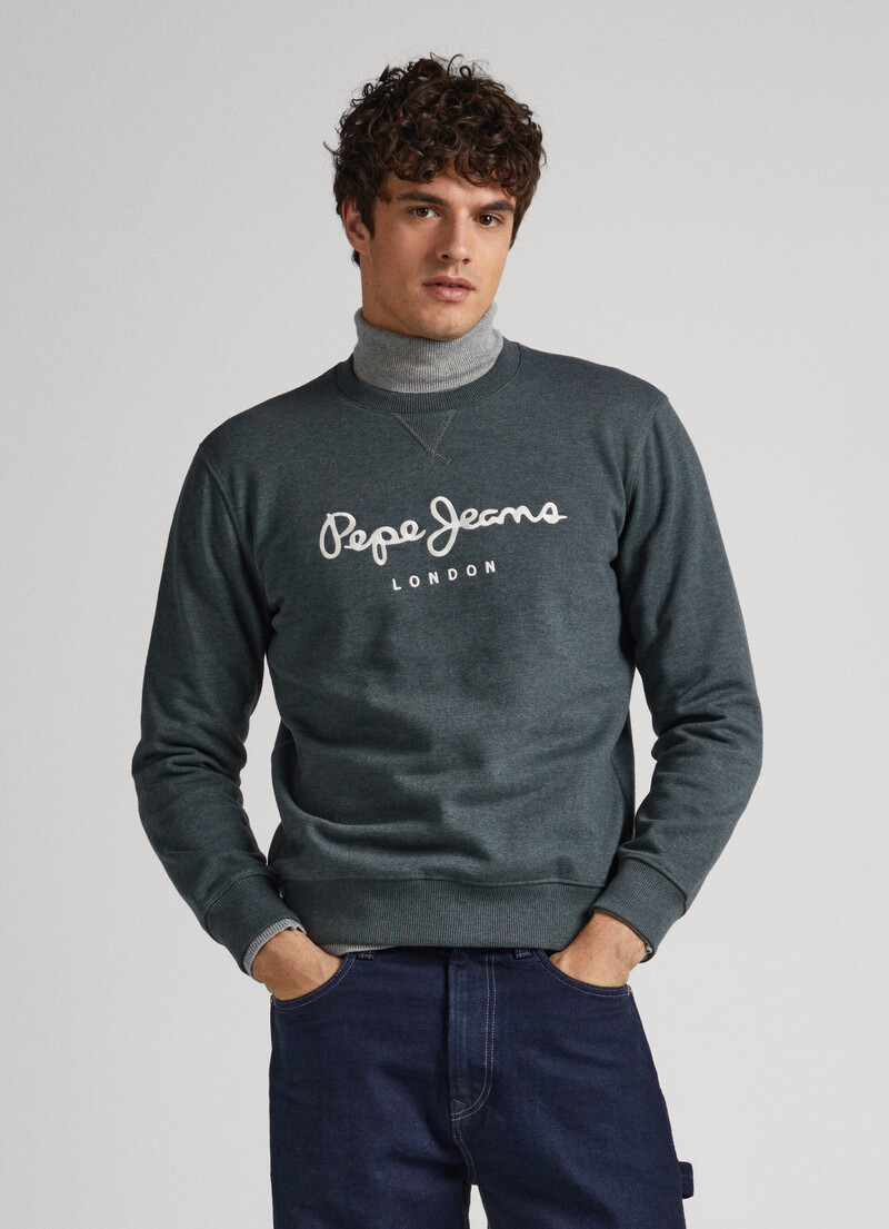 Embroidered Logo Sweatshirt | Pepe Jeans
