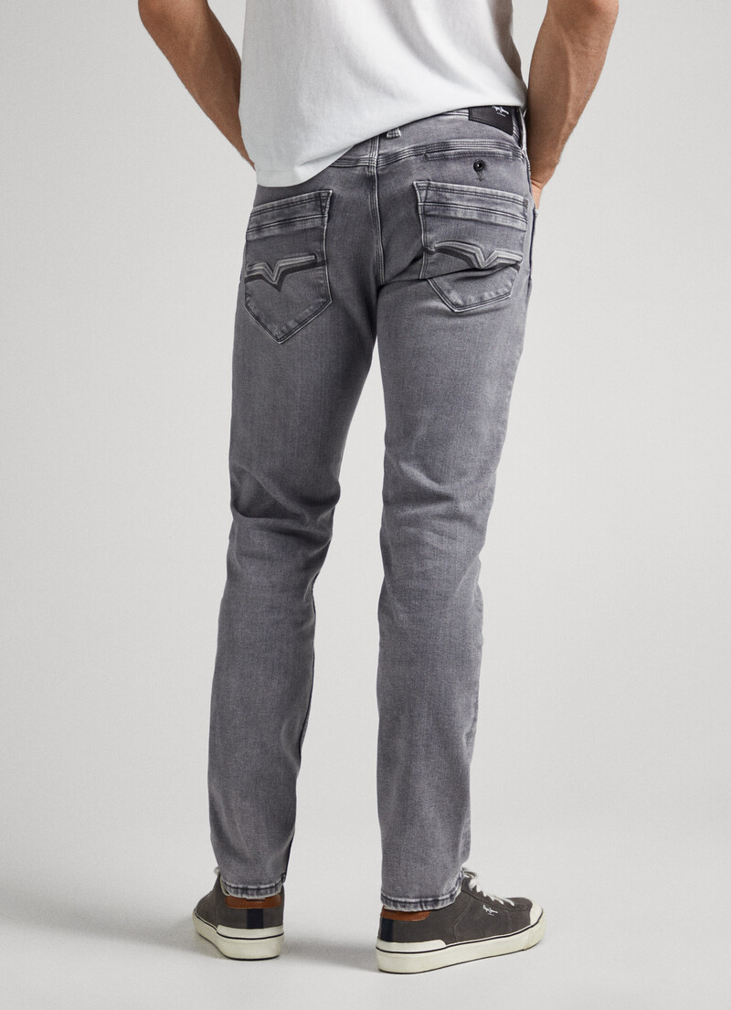 Spike Regular Fit Mid-Rise Jeans | Pepe Jeans