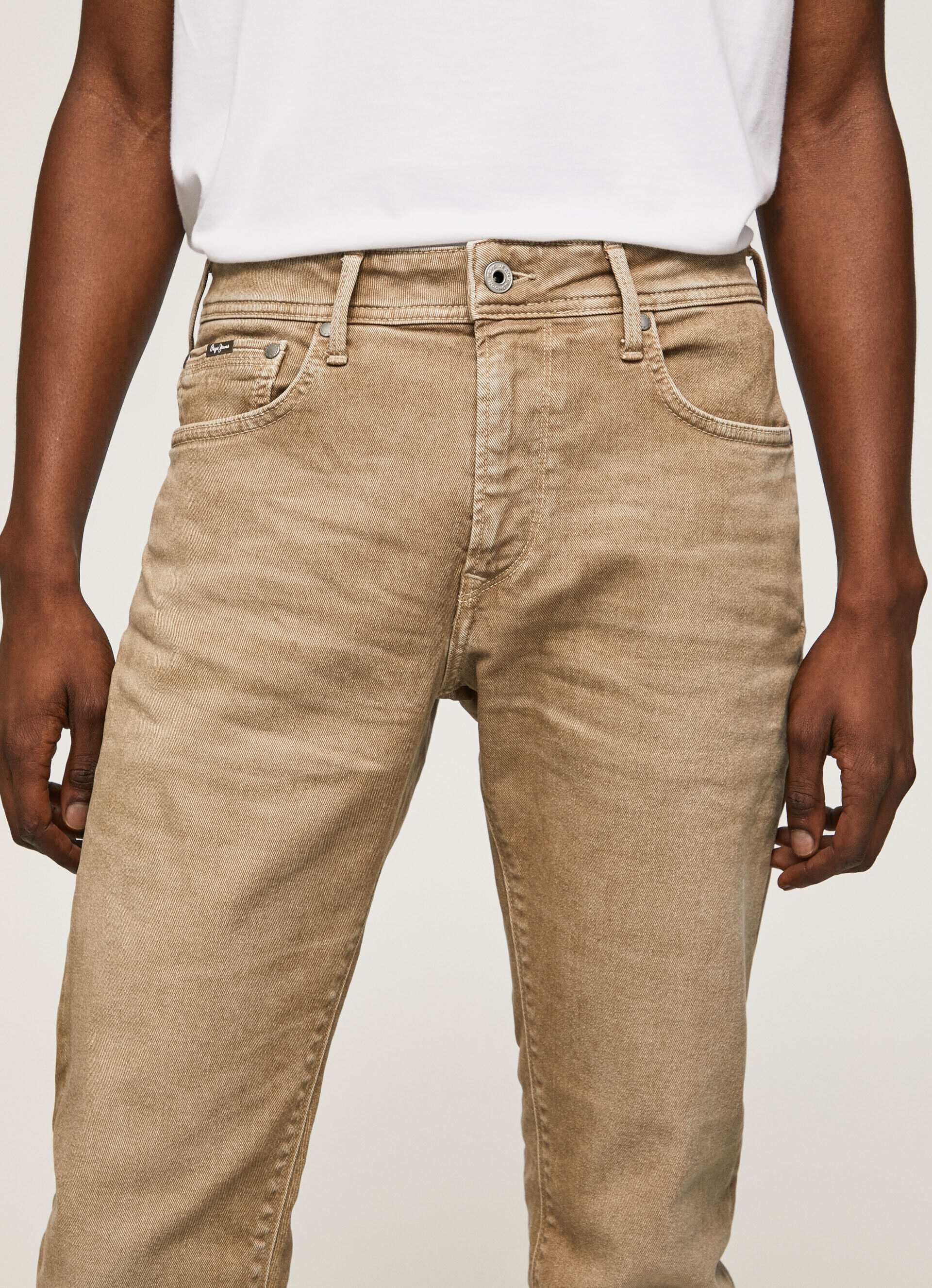Impackt Mens Basic 5 pocket jeans with back pocket embroidery  KULTPRIT