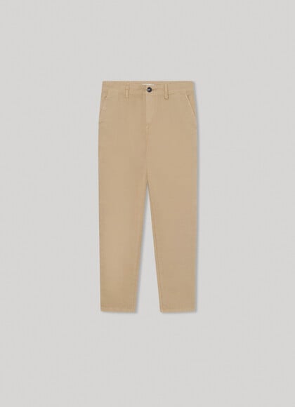 REGULAR-FIT CHINO TROUSERS