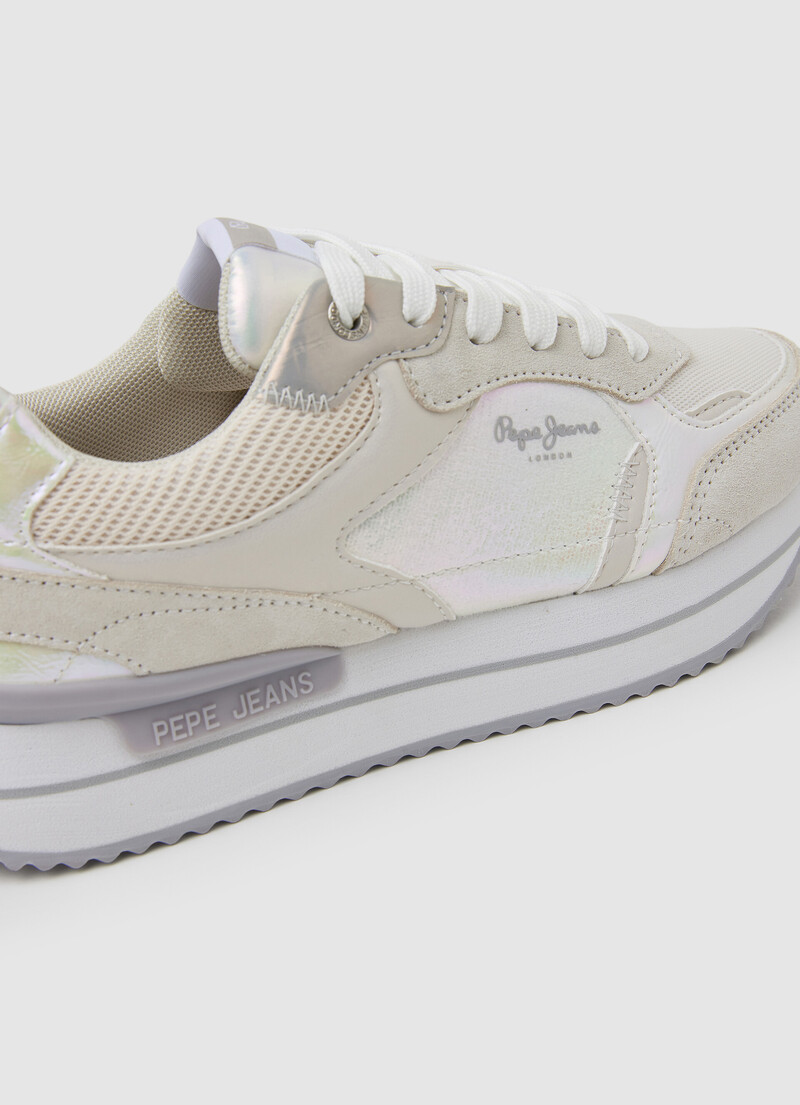 Rusper Pearl Combined Sneakers | Pepe Jeans