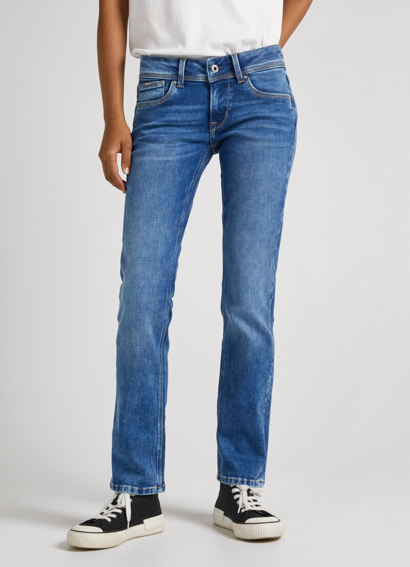 Jean Droit Taille Moyenne Saturn | Pepe Jeans