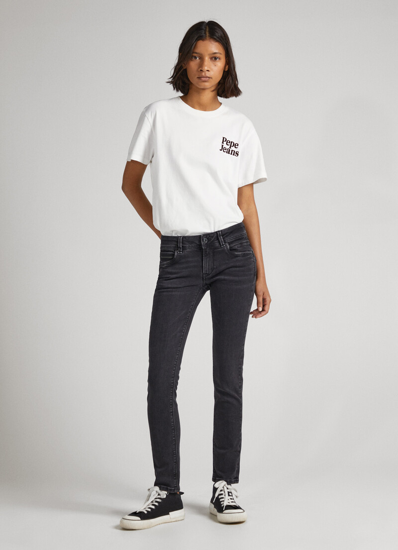 New Brooke Regular Fit Mid-Rise Jeans | Pepe Jeans