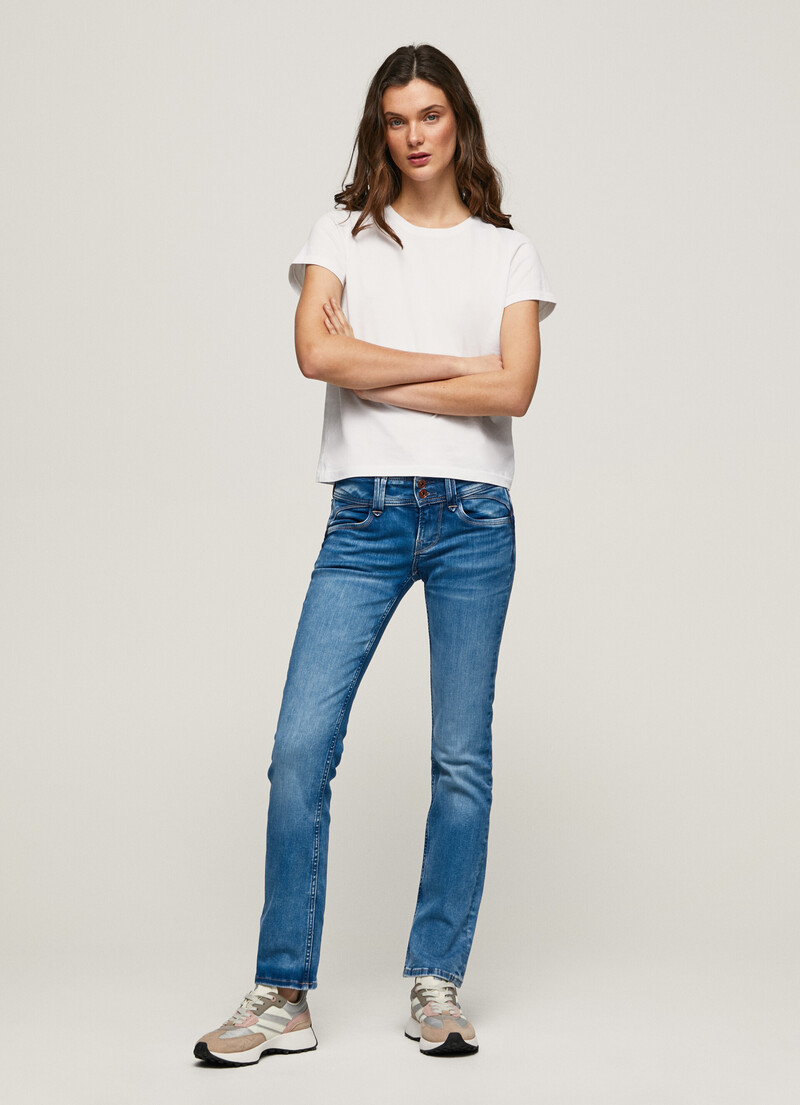 New Gen Midrise Regular Fit Jeans | Pepe Jeans
