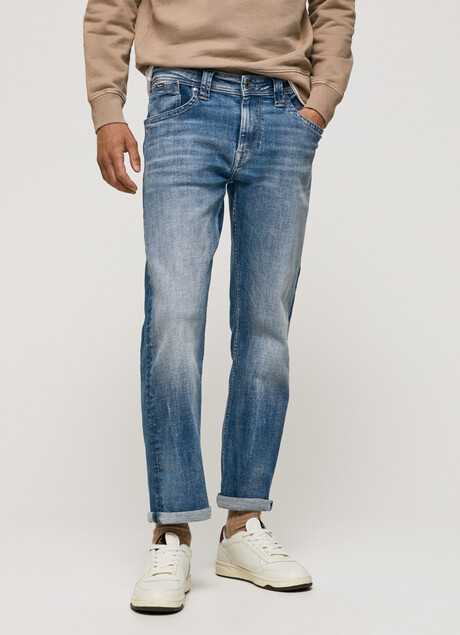KINGSTON RELAXED FIT REGULAR WAIST JEANS | PEPEJEANS
