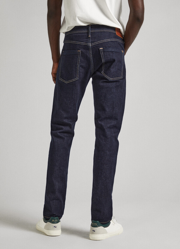 TAPER FIT MID-RISE JEANS - STANLEY