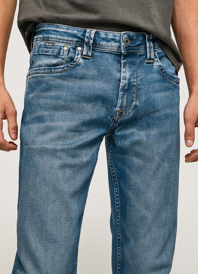 Kingston Midrise Relaxed Fit Jeans | Pepe Jeans